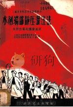 水剂端部静压灌注法 木材防腐处理新成就 1958 PDF电子版封面 15·918 上海市道路桥梁给水排水研究所青年技术革新小组著