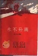 永不分离   1960  PDF电子版封面  10088·399  鲁克义等著 