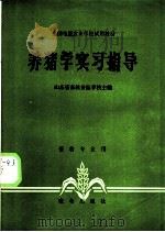 养猪学实习指导 1981 PDF电子版封面 7109008649 山东省畜牧兽医学校主编
