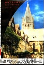 英语同义词近义词辨析手册 1996 PDF电子版封面 7308018318 安文英编