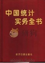 中国统计实务全书 1996 PDF电子版封面 7801272927 叶震主编;《中国统计实务全书》编委会编