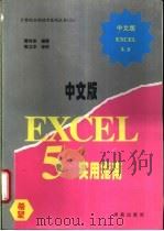 Excel 5.0中文版实用指南 1994 PDF电子版封面 7507707776 黄玲佳编著