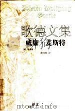威廉·麦斯特   1999  PDF电子版封面  7532722562  （德）歌德（Johann Wolfgang von Goet 
