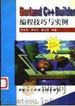 Borland C++Builder编程技巧与实例 1998 PDF电子版封面 7560605974 许冬岗,周涤非,聂文强编著