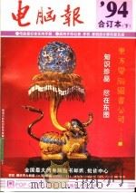 电脑报 1994年合订本 下 1995.04 PDF电子版封面 7562111863 《电脑报》编辑部编