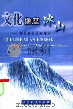 文化像座冰山 语言与文化的探索 英文 1999 PDF电子版封面 7801500245 张朝宜主编
