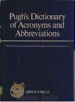 Pugh's Dictionary of Acronyms and Abbreviations PDF电子版封面