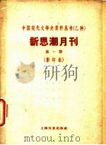 新思潮月刊  第1期  影印本  新书批评及介绍  新英译文的资本论（ PDF版）