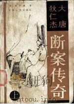 大唐狄仁杰断案传奇  上   1986  PDF电子版封面  10096·400  （荷）高罗佩著；陈来元，胡明等译 