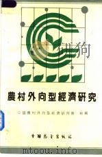农村外向型经济研究 1990 PDF电子版封面 750500610X 卢文主编