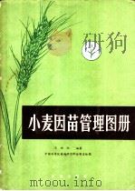 小麦因苗管理图册 1979 PDF电子版封面 16144·1852 王卉之编著;中国科学院植物研究所绘图室绘图