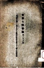 世界大战丛编 第28册 PDF电子版封面