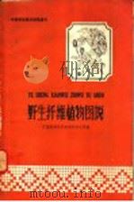 野生纤维植物图说 1959 PDF电子版封面 T16111·99 中国科学院华南植物研究所编