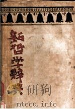 新哲学辞典 1933 PDF电子版封面 深志远编