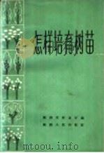 怎样培育树苗 1965 PDF电子版封面 T16094·291 陕西省林业厅编
