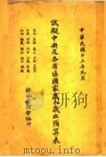 试拟中央及各省区国家岁入岁出预算表（1924 PDF版）