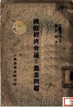 国际经济会议之农业问题 1928 PDF电子版封面 (日)佐藤宽次著;黄枯桐译