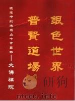 银色世界普贤道场 恢复中的峨眉山十方丛林:大佛禅院 PDF电子版封面