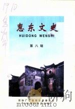惠东文史 第8辑 PDF电子版封面 政协广东省惠东县委员会文史资料委员会编