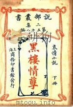 哀情小说  黑楼情孽  下  第2集第五十八编  第2版（1915 PDF版）