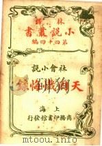 社会小说 天囚忏悔录 第四十四编 1914 PDF电子版封面 (英)约翰沃克森罕著