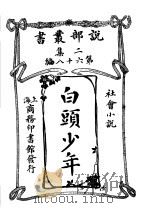 白头少年（1915 PDF版）