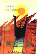 黄金王国 长篇纪实文学 1992 PDF电子版封面 753290900X 丛正里著