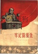 牢记阶级仇   1965  PDF电子版封面  T3099·341  山东省贫农下中农协会筹备委员会编 