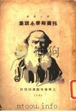 托尔斯泰小说集   1929  PDF电子版封面    托尔斯泰原著；新人社编译 