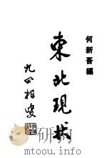 东北现状 1933 PDF电子版封面 何新吾著