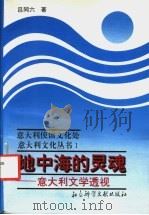 地中海的灵魂 意大利文学透视 1993 PDF电子版封面 7800504042 吕同六著