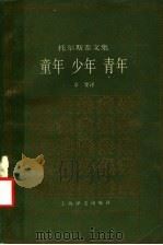童年  少年  青年  托尔斯泰文集   1994  PDF电子版封面  7532713830  （俄）托尔斯泰（Толстой，Л.Н.）著；草婴译 