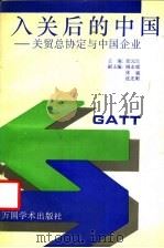 入关后的中国  关贸总协定与中国企业   1992  PDF电子版封面  7800032330  张元生主编；姚永成，张骏，沈光明副主编 