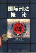国际刑法概论 1992 PDF电子版封面 7561404816 黄肇炯著