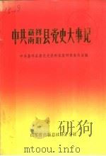 中共梅县党史大事记  1925-1949   1990  PDF电子版封面    中共梅县县委党史资料征集研究委员会办公室编 