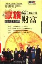 家族财富:家庭经营成功指引 1999 PDF电子版封面 7536439954 (香港)南王作品,王学义著