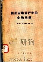 核反应堆运行中的实际问题   1976  PDF电子版封面  15175·075  （苏）В.И.弗拉基米罗夫著；任戈，杨水泉，徐及明译 