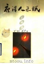 夜深人未眠   1996  PDF电子版封面    王林著 