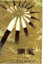 湖笔 1987 PDF电子版封面 13042·086 徐华铛,汤建驰编著