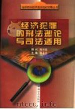 经济犯罪的刑法理论与司法适用 1998 PDF电子版封面 7801072340 陈正云主编