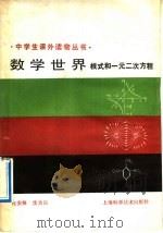 数学世界 根式和一元二次方程 1990 PDF电子版封面 753231409X 杨安澜,沈为民主编