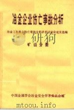 冶金企业伤亡事故分析 矿山分册 冶金工业重大伤亡事故分析学术讨论会论文选编 1983 PDF电子版封面 中国金属学会冶金安全学术委员会编