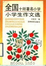 全国十所著名小学 小学生作文选 1992 PDF电子版封面 753831878X 宋喜荣编