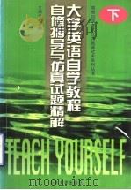 大学英语自学教程自修指导与仿真试题精解 下 1999 PDF电子版封面 7560720021 王湘云主编