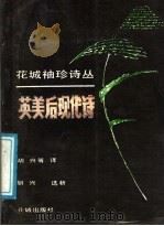 英美后现代诗   1991  PDF电子版封面  7536008198  胡兴等译 