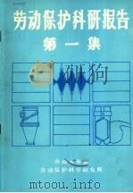 劳动保护科研报告  第1集（ PDF版）