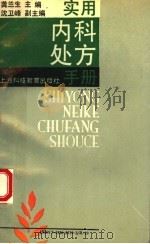 实用内科处方手册 1991 PDF电子版封面 7542805193 龚兰生主编;沈耕荣等编