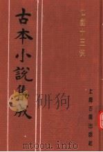 古本小说集成 七剑十三侠 中 1994 PDF电子版封面 753251014X 《古本小说集成》编委会编;桃花馆主编次