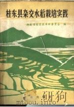 桂东县杂交水稻栽培实践 1978 PDF电子版封面 16144·1673 湖南省桂东县革命委员会编
