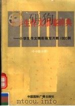小学生作文借鉴辞典 小学生作文精彩描写片断1000例 中年级分册 1991 PDF电子版封面 7507802450 江河主编;吴凤华,傅延风,曹思迅副主编
